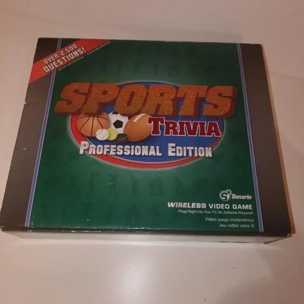 Sports Trivia Professional Edition Video Game Wire